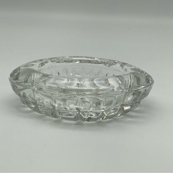 Crystal oval ashtray - Picture 7 of 7